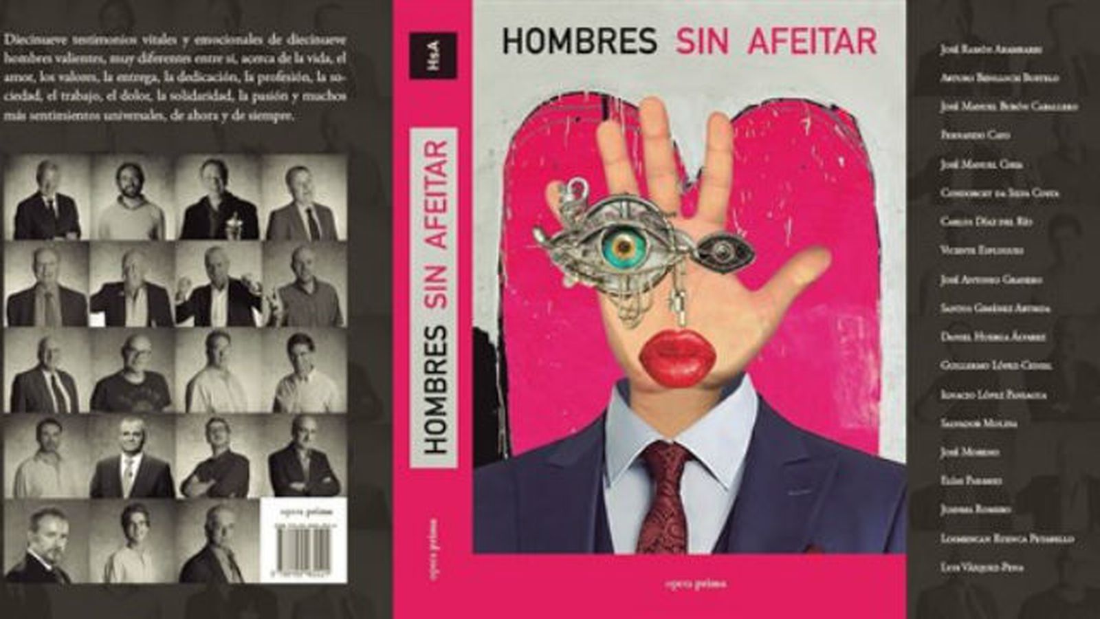 El libro 'Hombres sin afeitar' desmitifica que los hombres no hablen de sentimientos