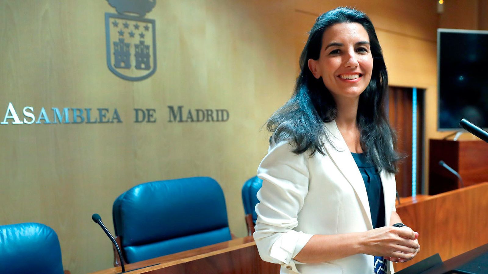 La portavoz de Vox en la Asamblea de Madrid, Rocío Monasterio