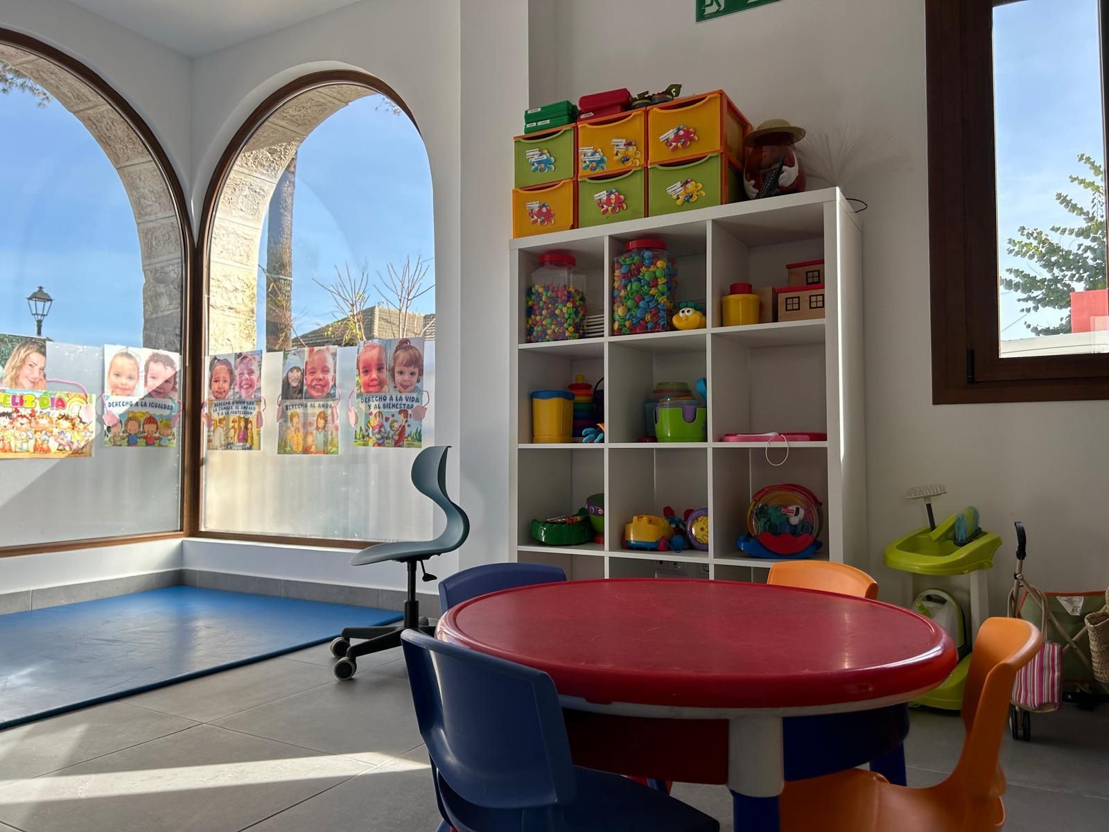 Interior de la Escuela Infantil-Casa de Niños de Villar del Olmo