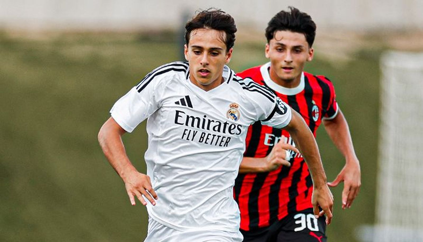 Real Madrid Juvenil ante el Milan