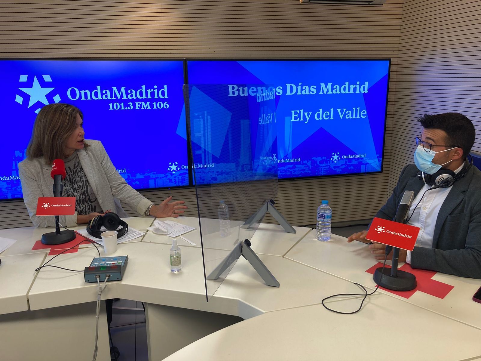 El alcalde de Lozoyuela-Navas-Sieteiglesias, Francisco Diaz en Onda Madrid