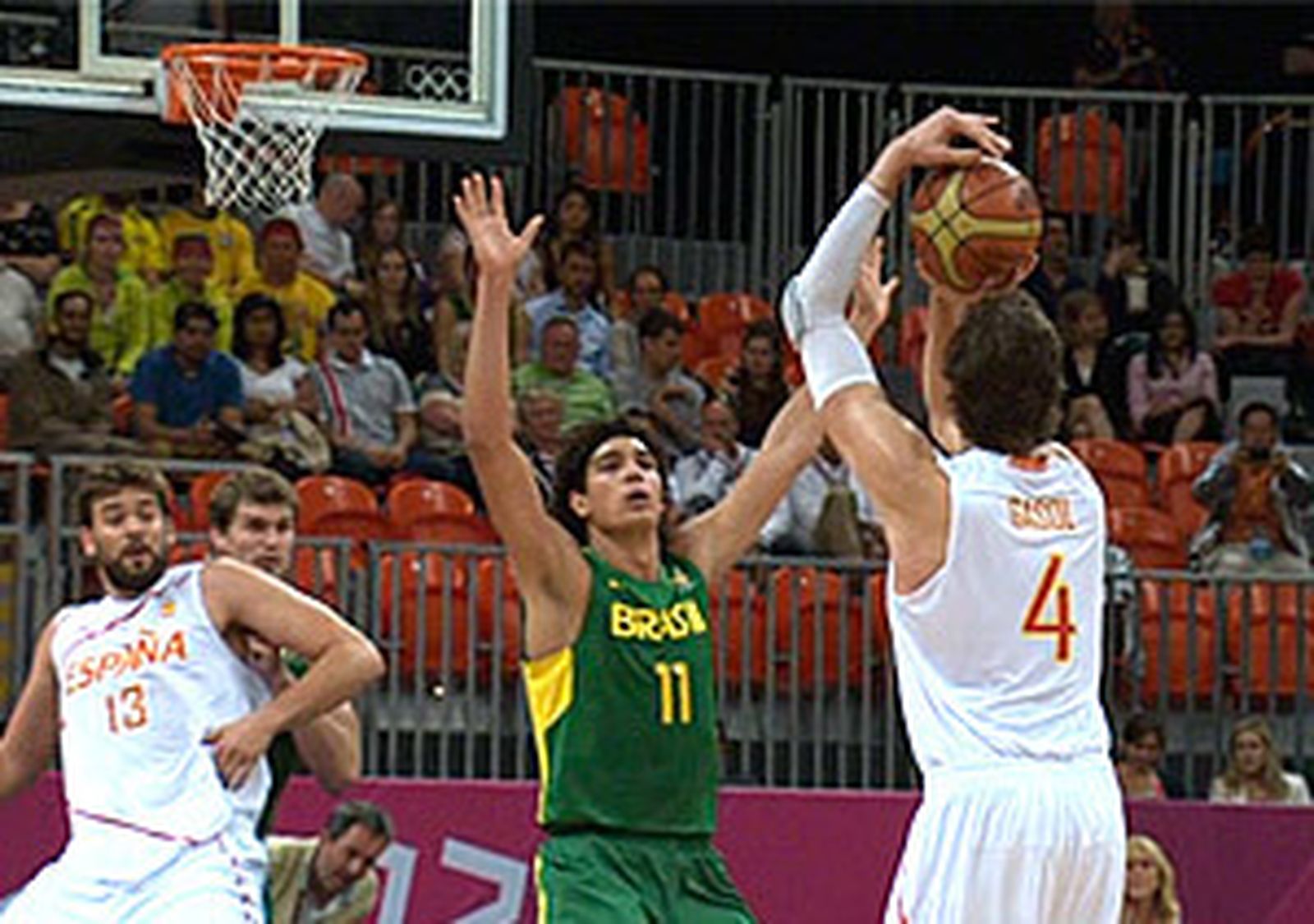 Los hermanos Gasol Juegos Olímpicos Londres 2012