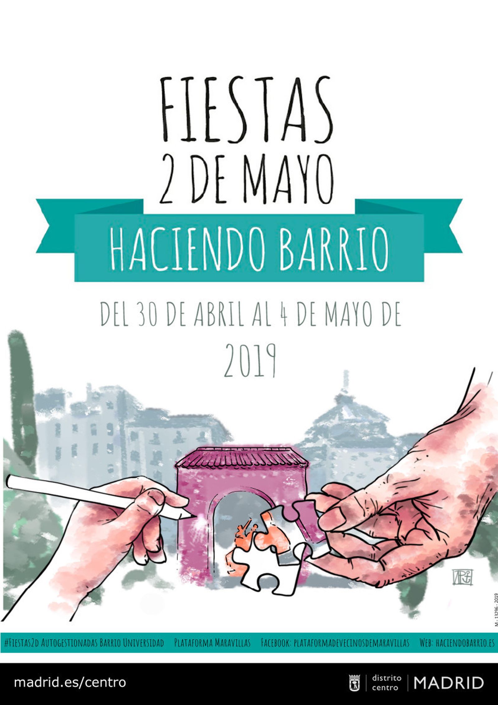 Cartel de las fiestas del Dos de Mayo