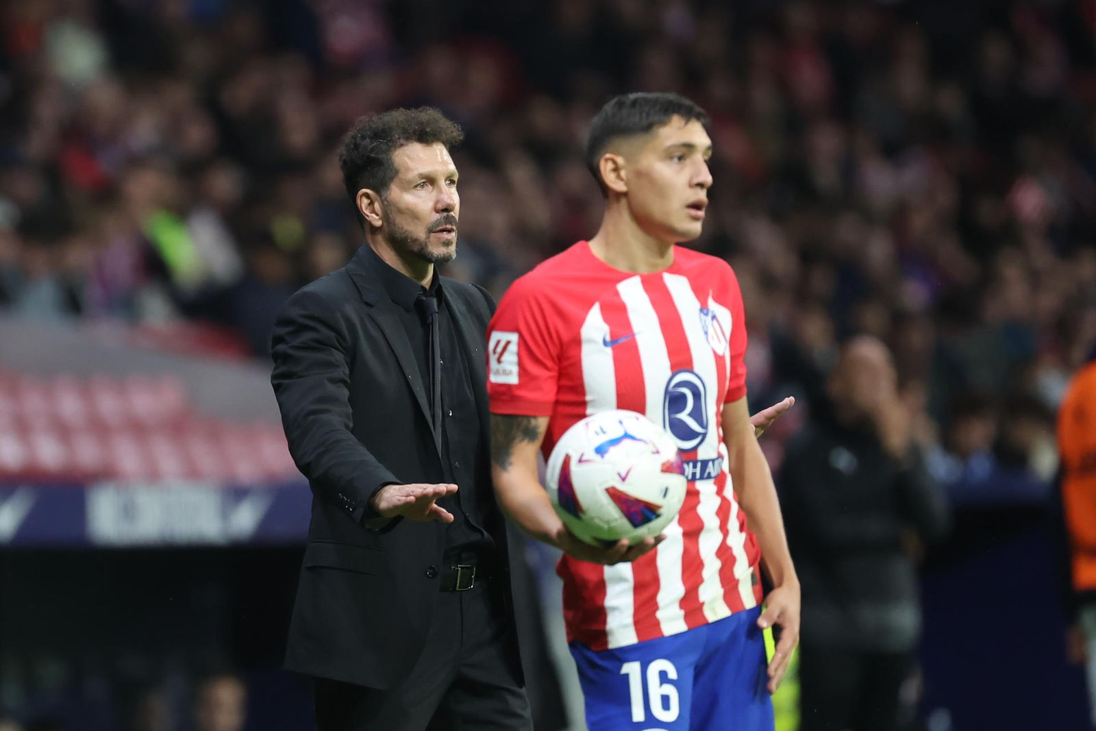 Simeone y Nahuel Molina