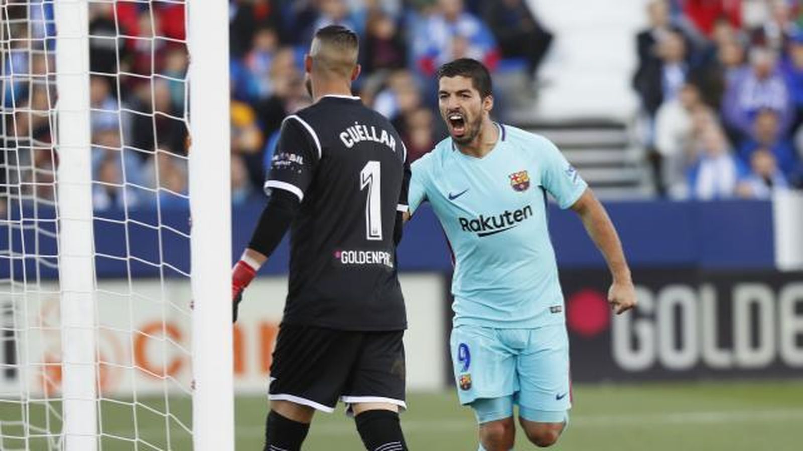 Cuéllar y Luis Suárez