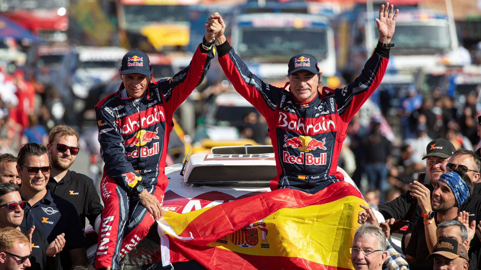 Carlos Sainz, el emperador del Dakar