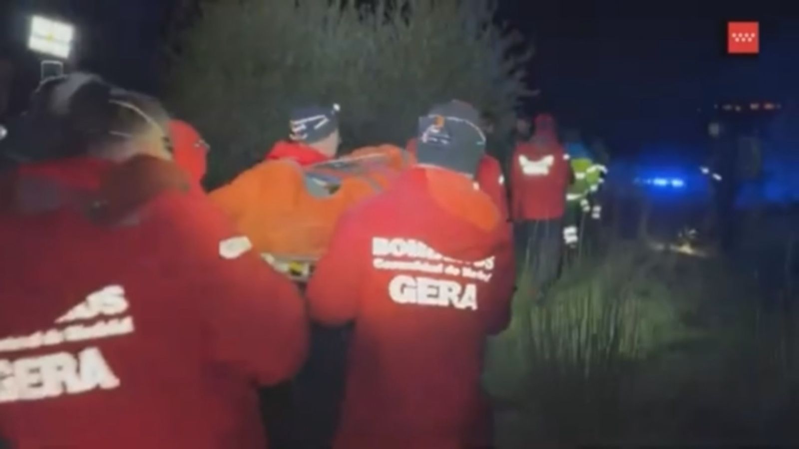Rescatan a un desaparecido en Cenicientos.