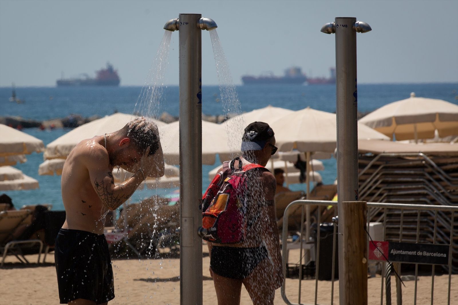 Ducha de la playa