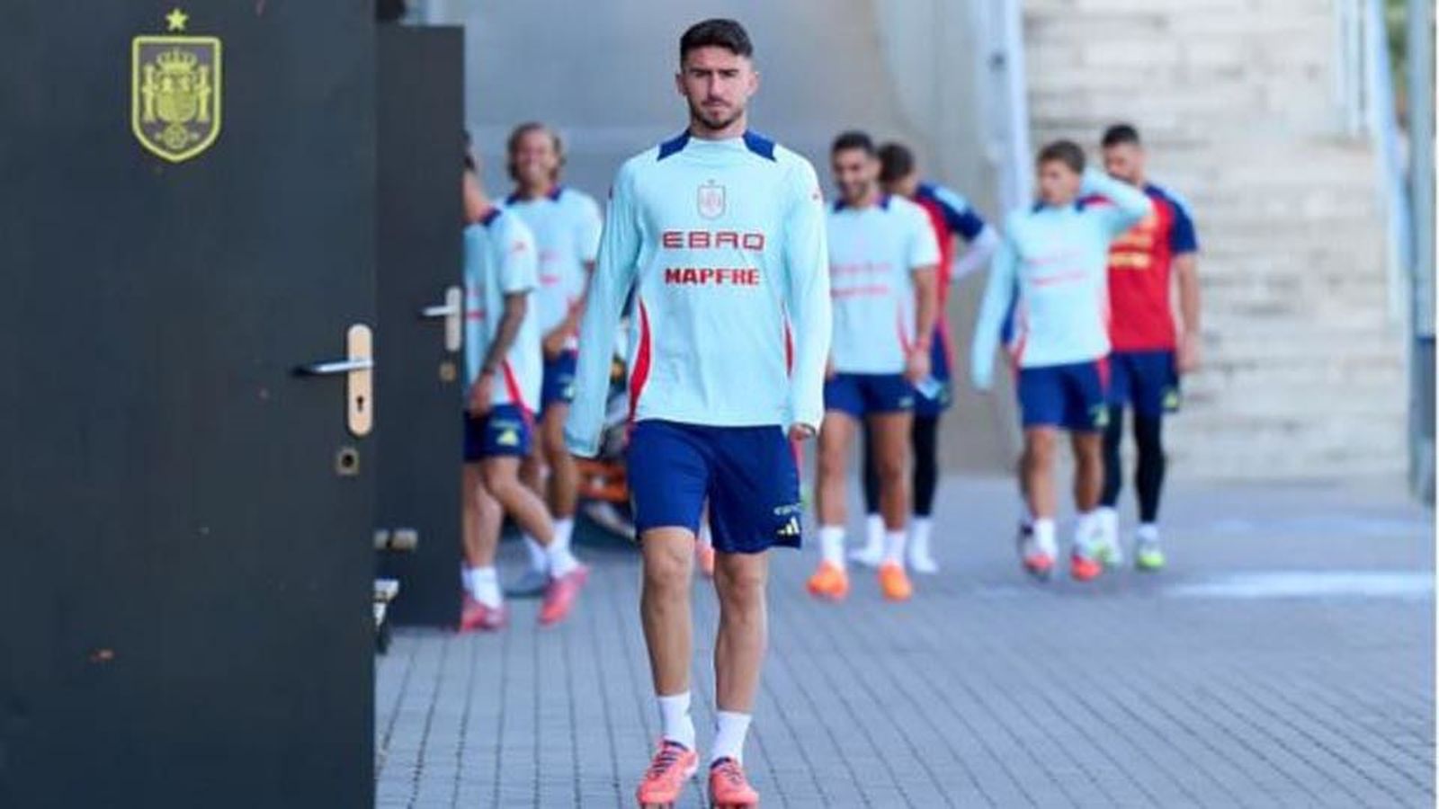 Laporte se suma a los entrenamientos con trabajo extra
