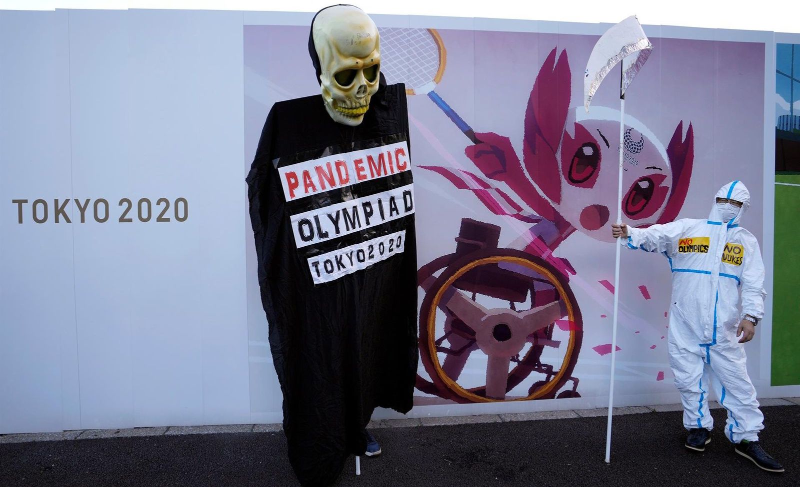 Inquietud y protestas en Japón a una semana de los Juegos Olímpicos
