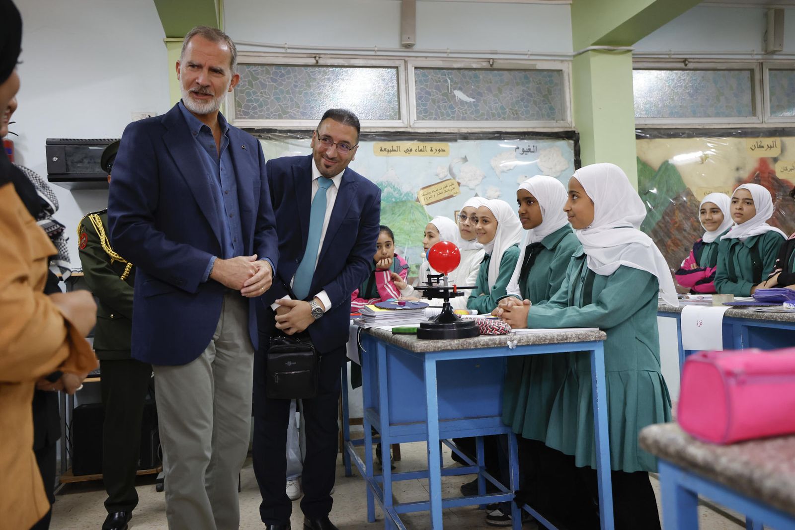 Visita del rey a Jordania