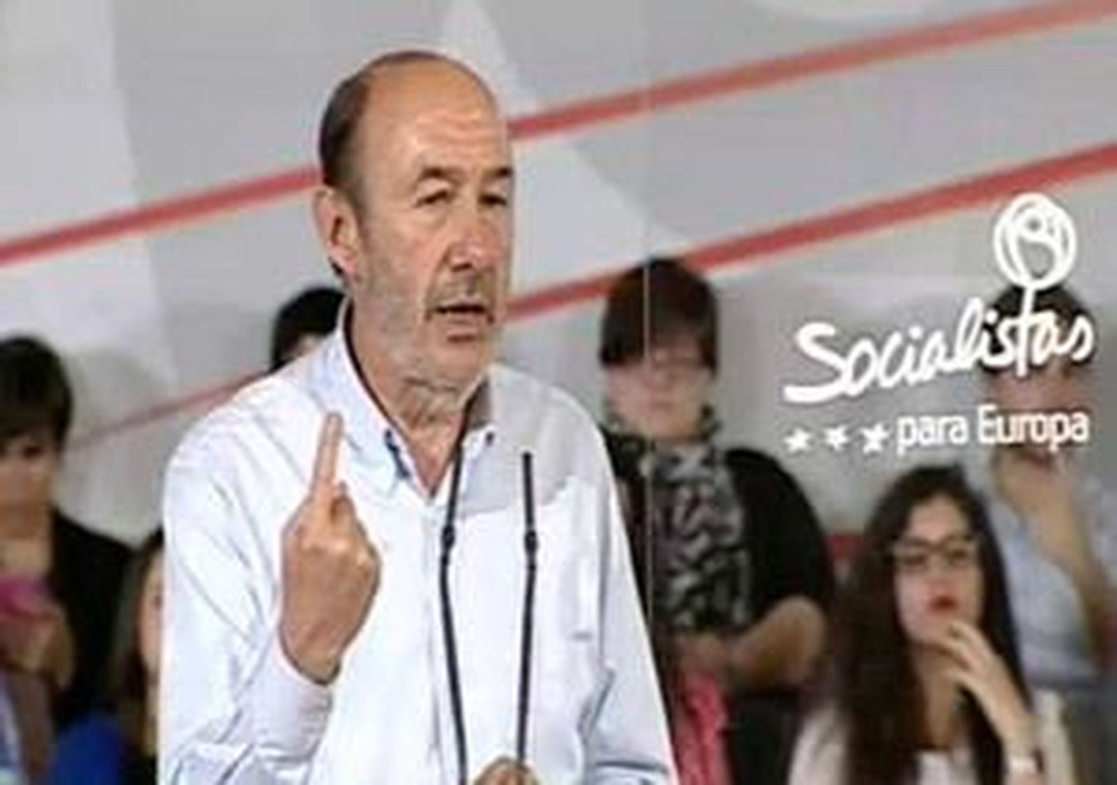 Rubalcaba: "El plan que Rajoy es  la foto final de la legislatura, con más paro y más deuda"