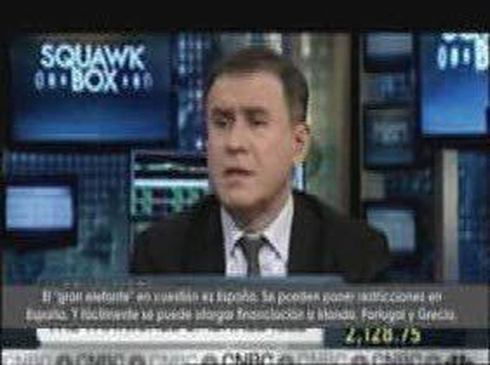 Rubini habla de España