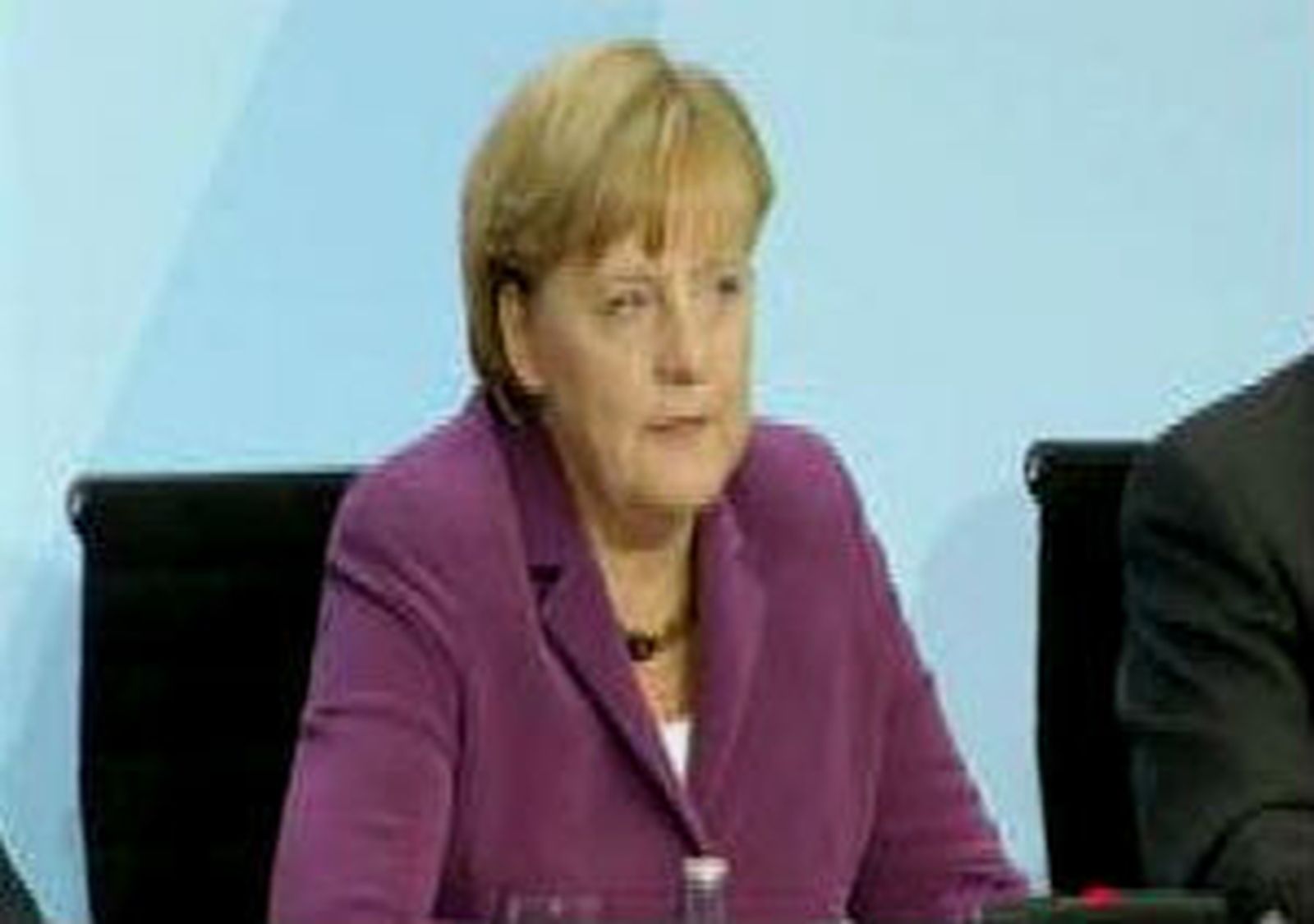 Merkel, rueda de prensa