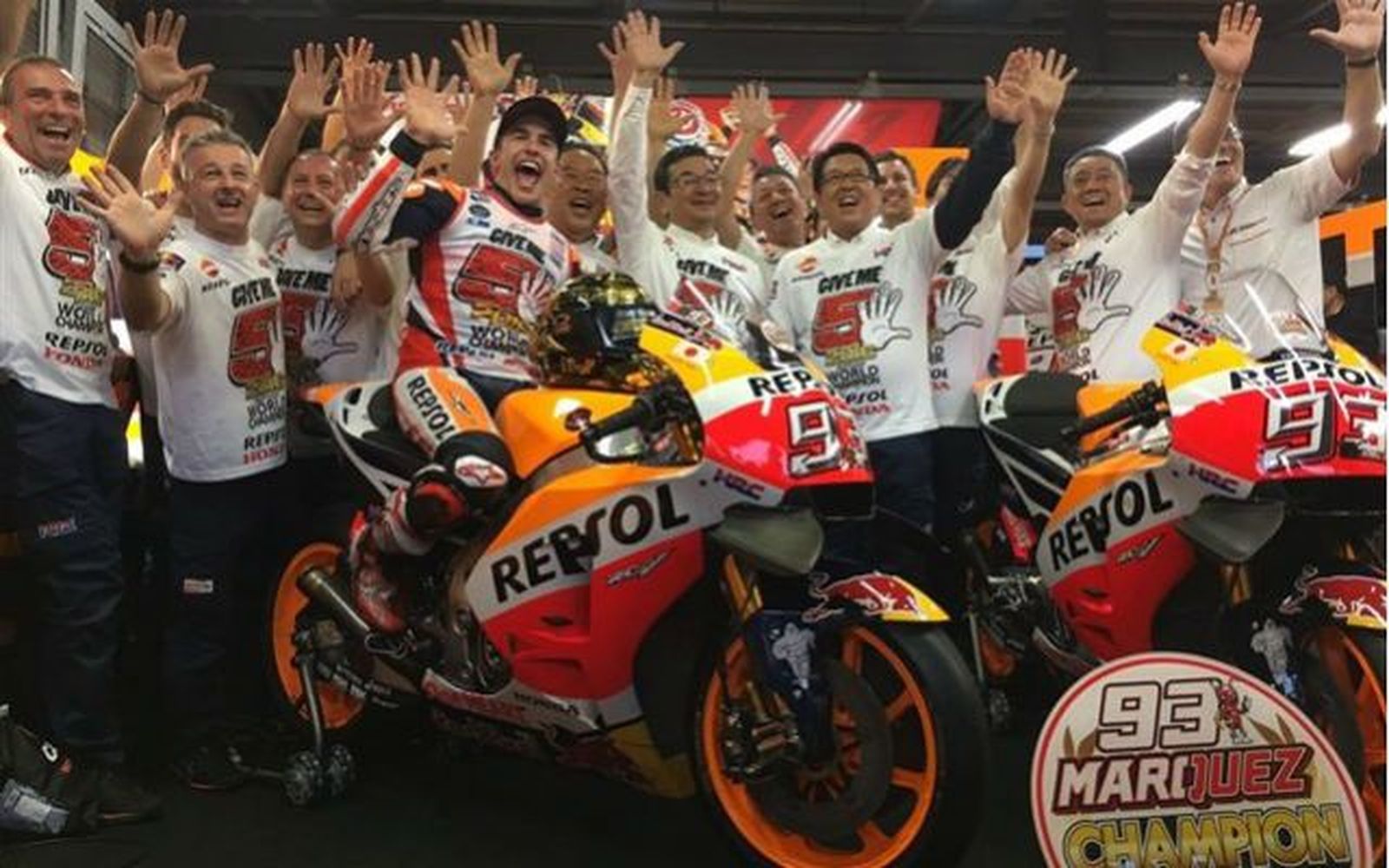Márquez: "En el box oí: si este año ganamos será un milagro"