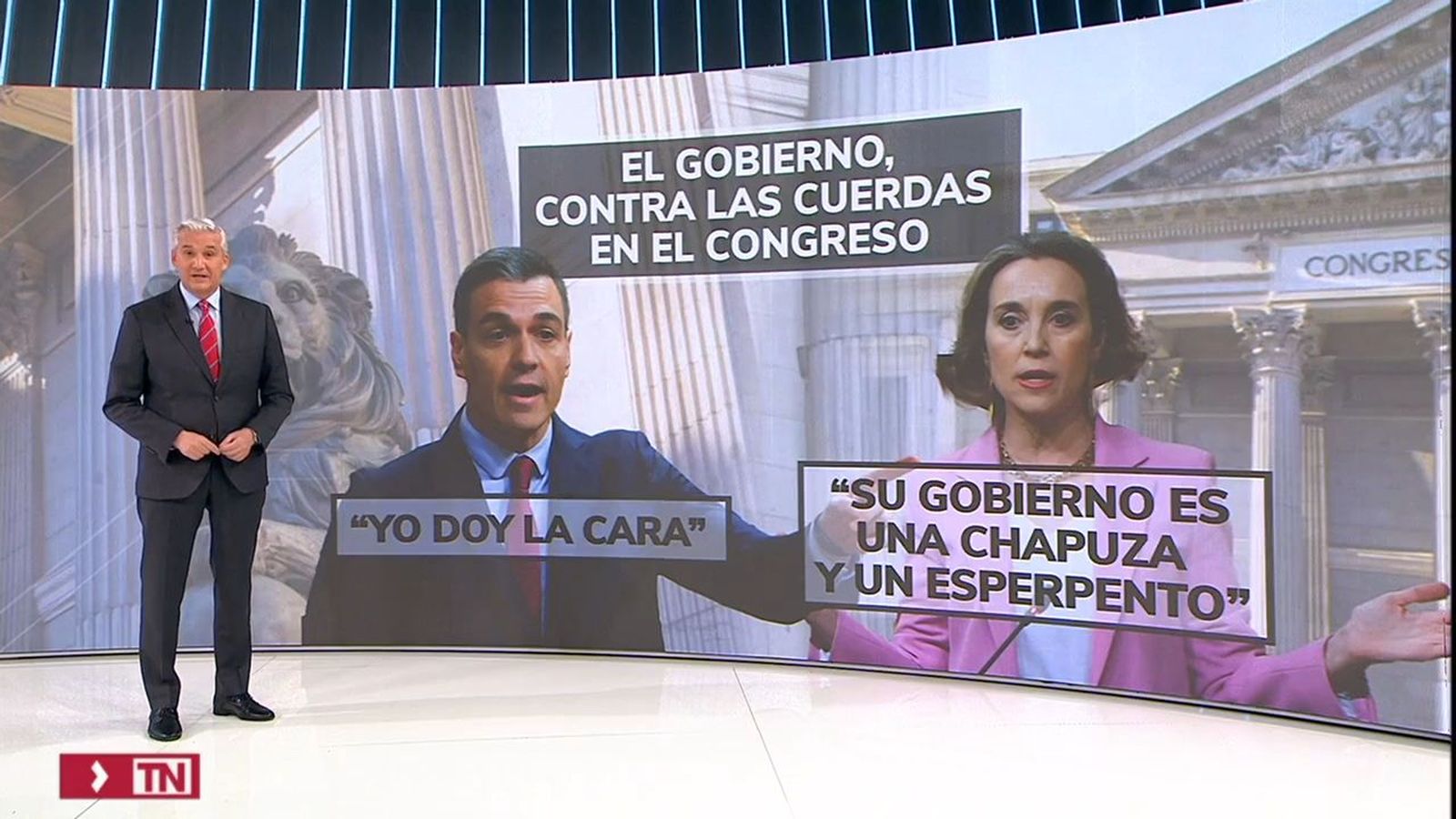 Tensión en el Congreso
