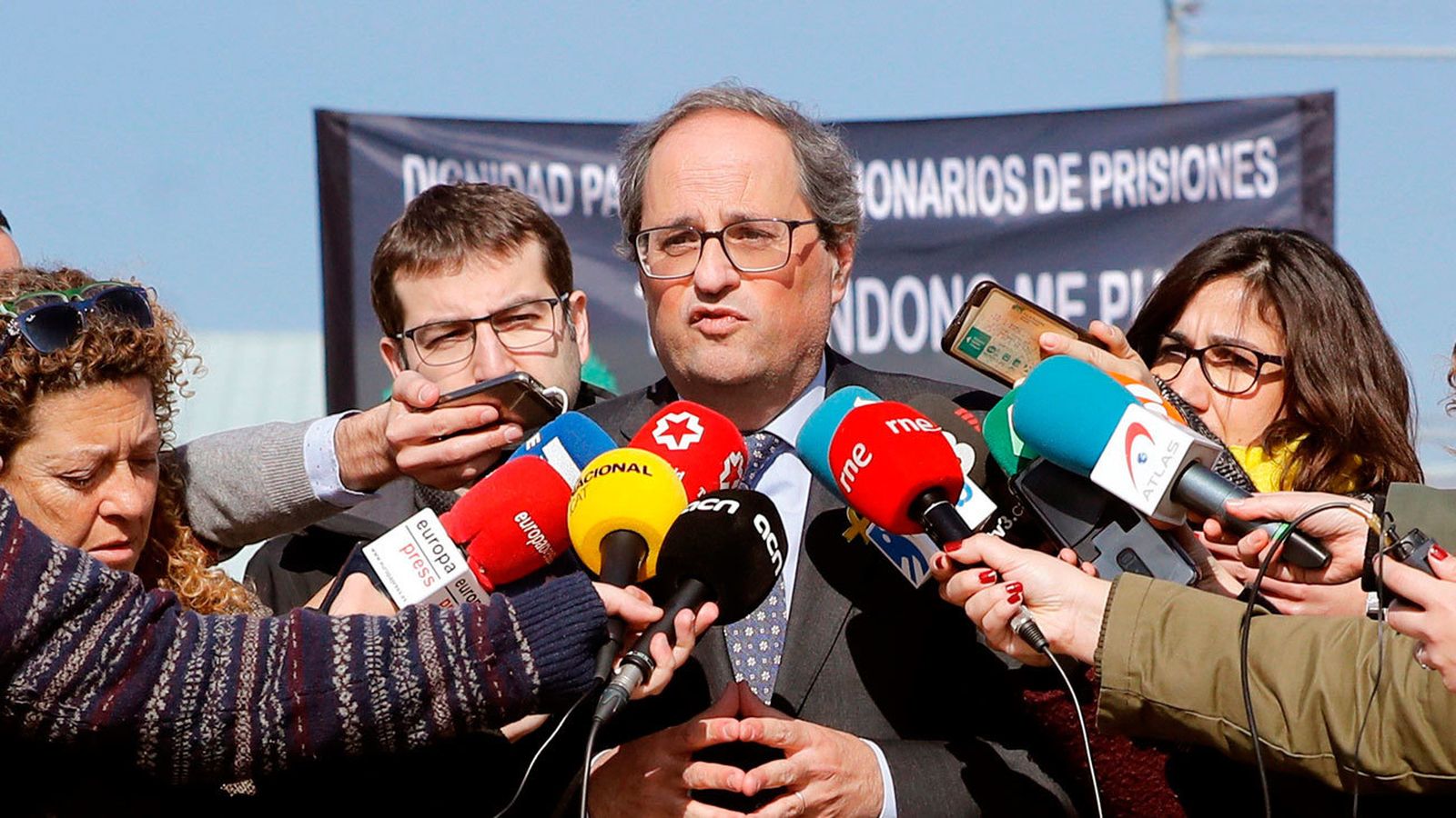 Torra pide a Sánchez "coraje y valentía" para volver al diálogo
