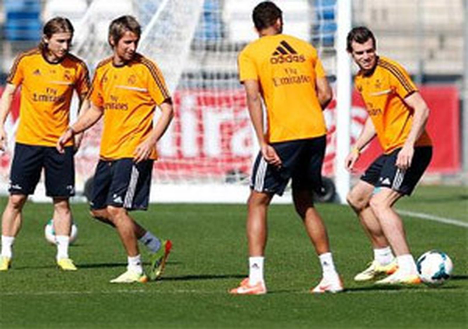 Entrenamiento del Real Madrid