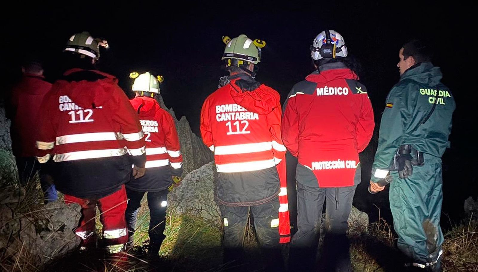 Equipos de emergencias en Cantabria