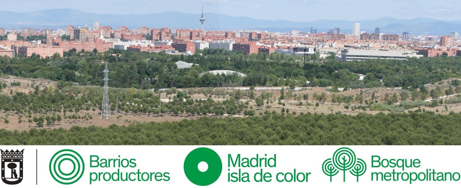 'Madrid, isla de colores', el cinturón verde de 75 km que rodeará la capital