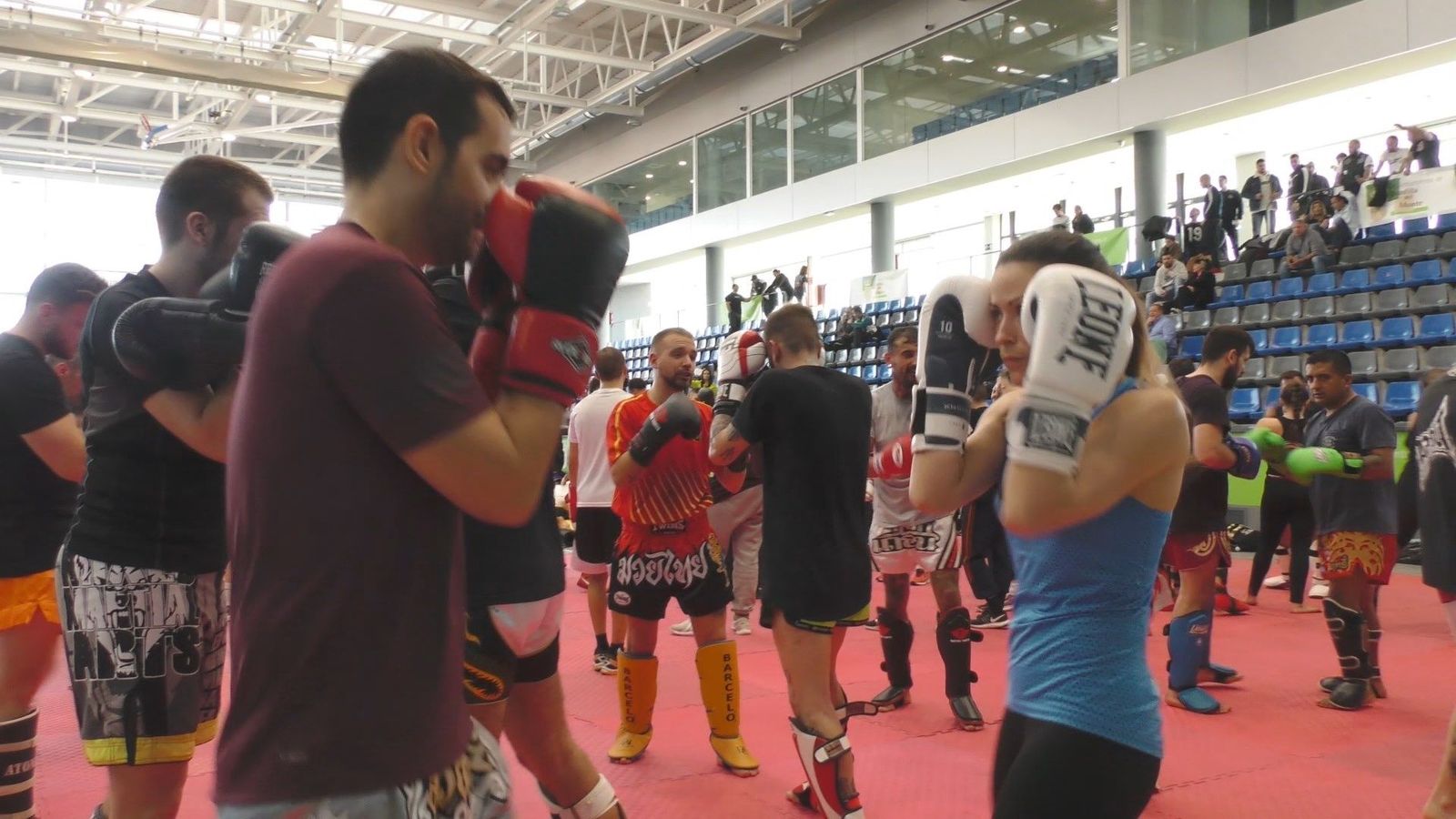 'Luchadores contra el cáncer', Boadilla boxea contra el cáncer infantil