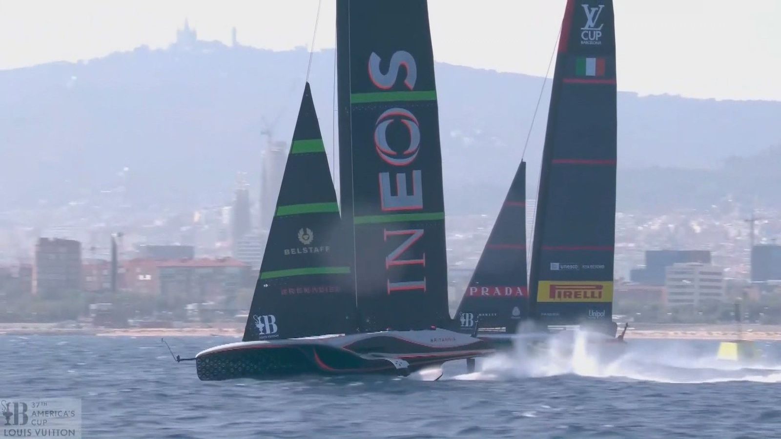La Copa América de Vela arranca en Barcelona con protestas vecinales