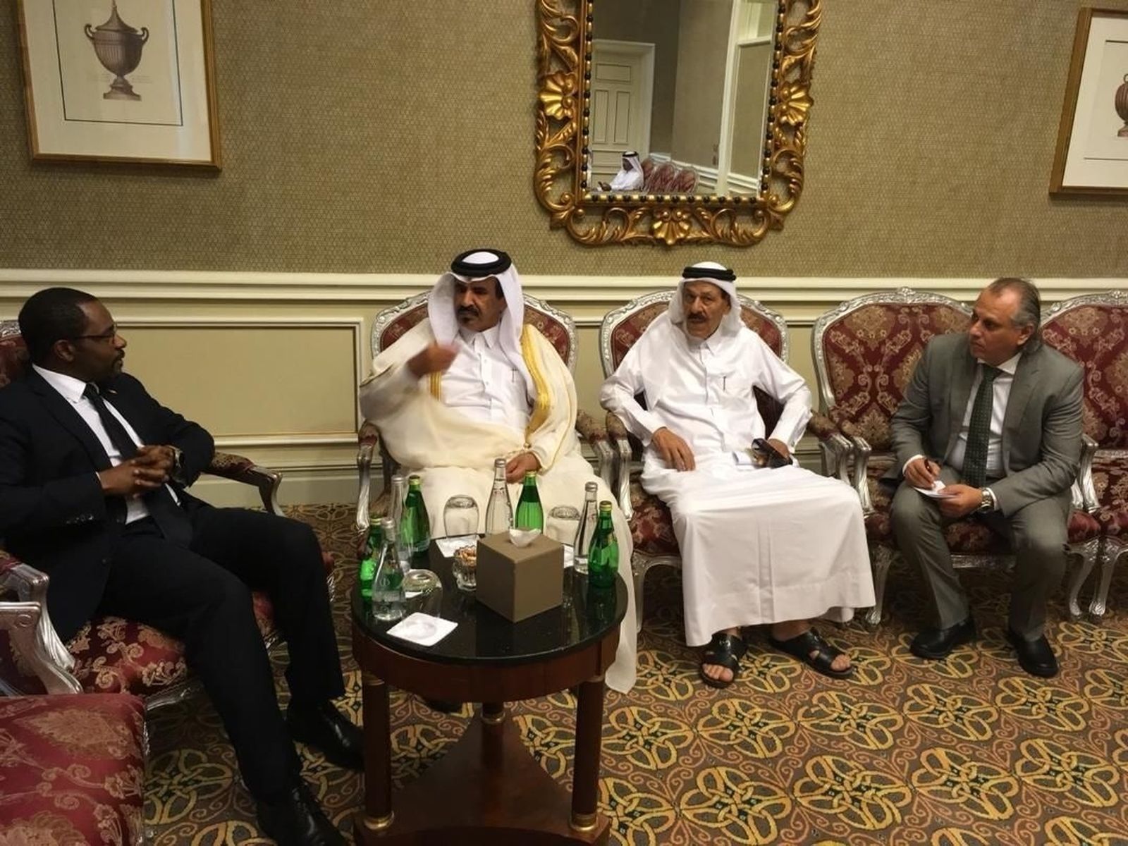 Líderes energéticos de Qatar