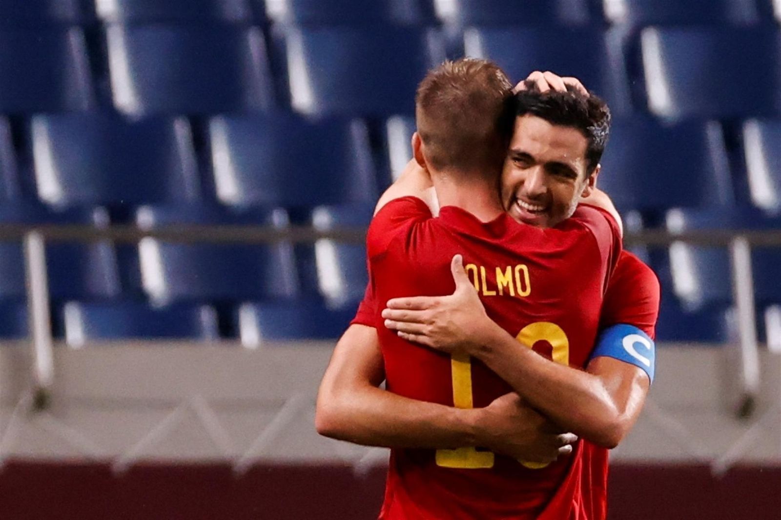 Olmo y Mikel Merino