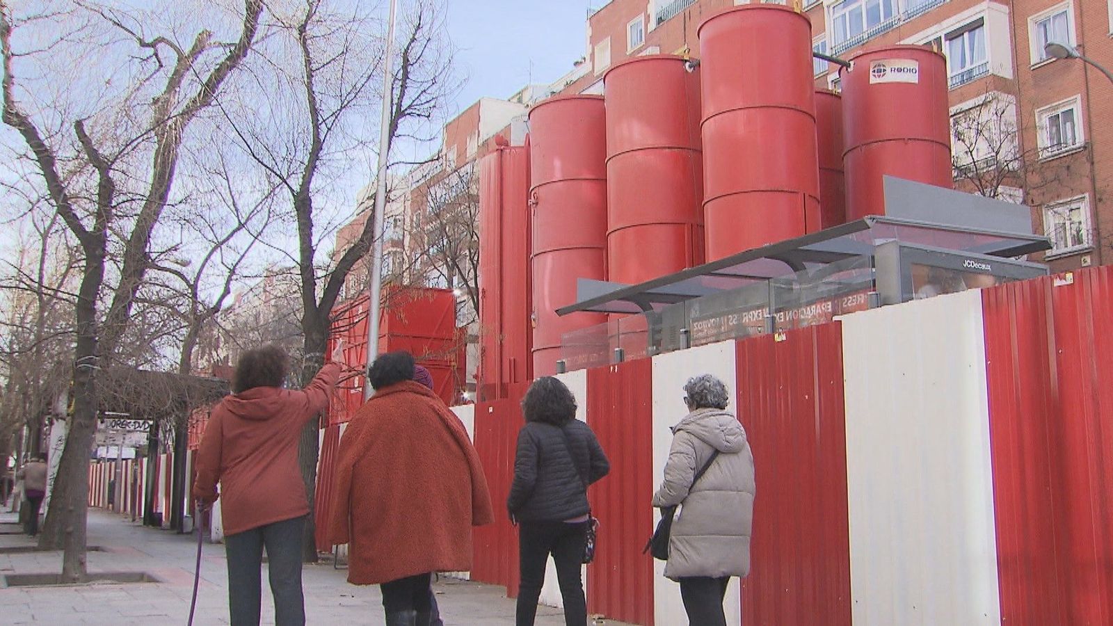 Seis meses de obras en Delicias por el metro: "Así no se puede vivir"