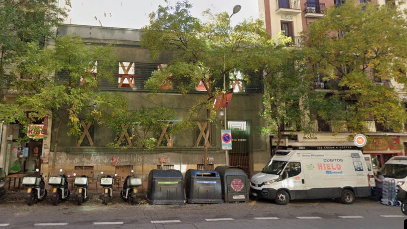 Antiguo dispensario antituberculoso en la calle Goya