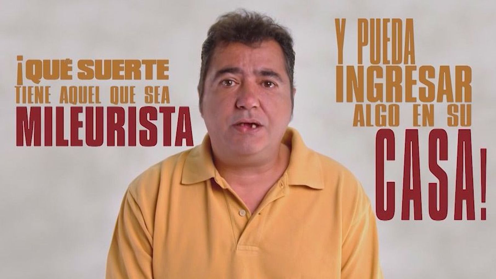 ¡Qué suerte tiene aquel que sea mileurista!