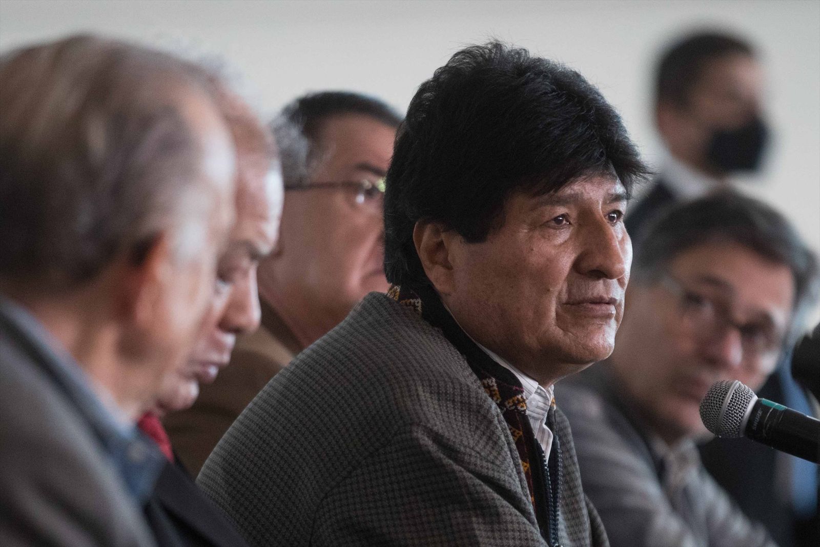 Evo Morales, expresidente de Bolivia