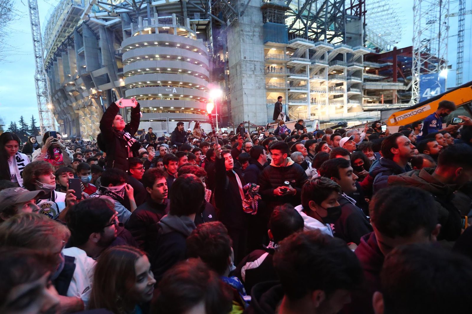 Aficionados del Real Madrid