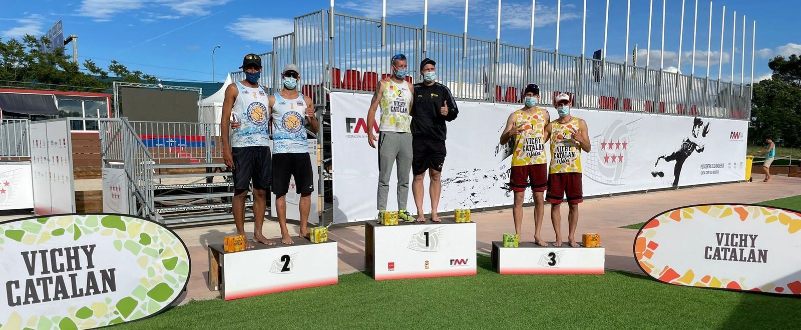 Podio masculino