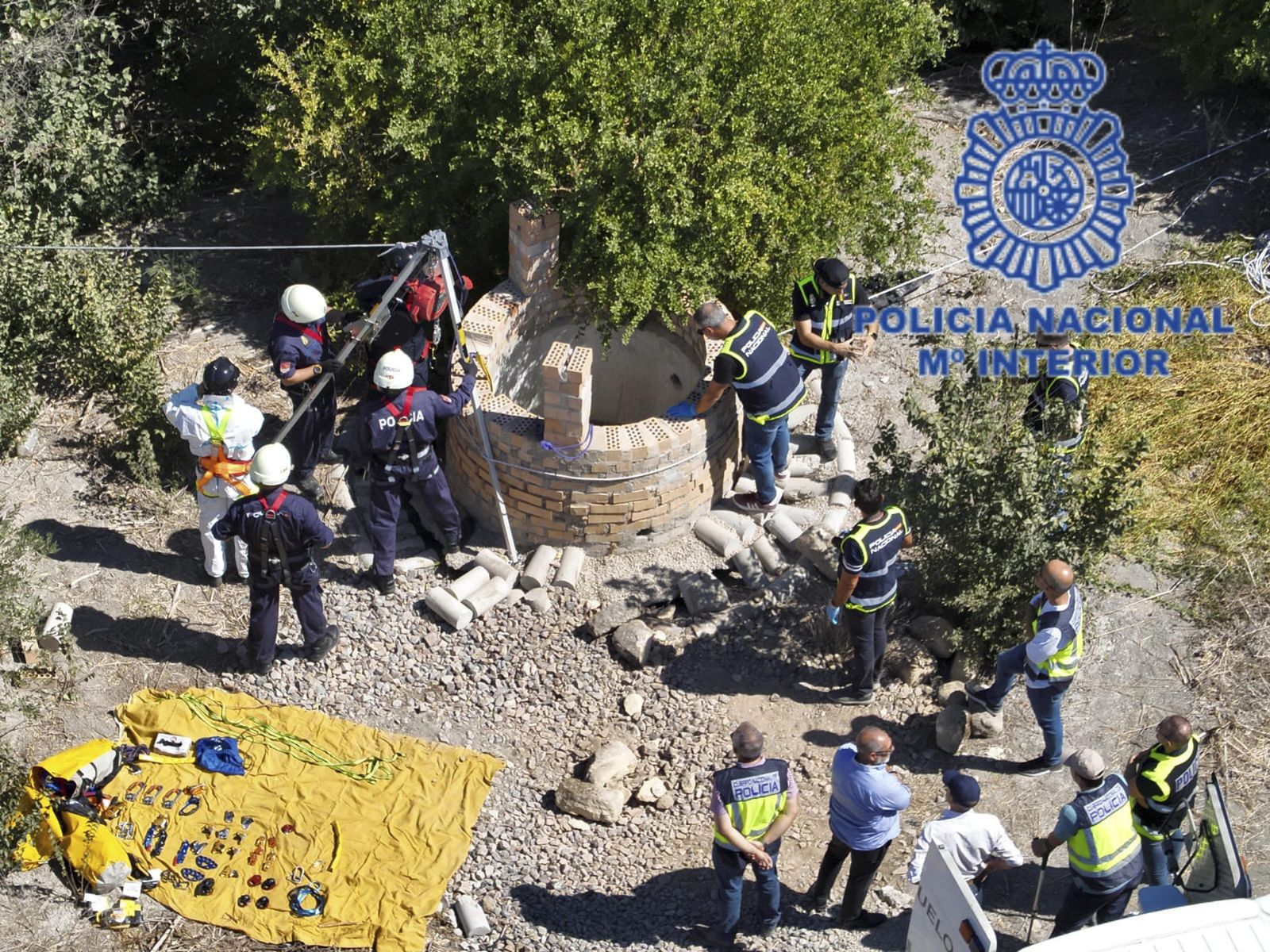 Un detenido en relación con la mujer localizada sin vida en un pozo de Jerez