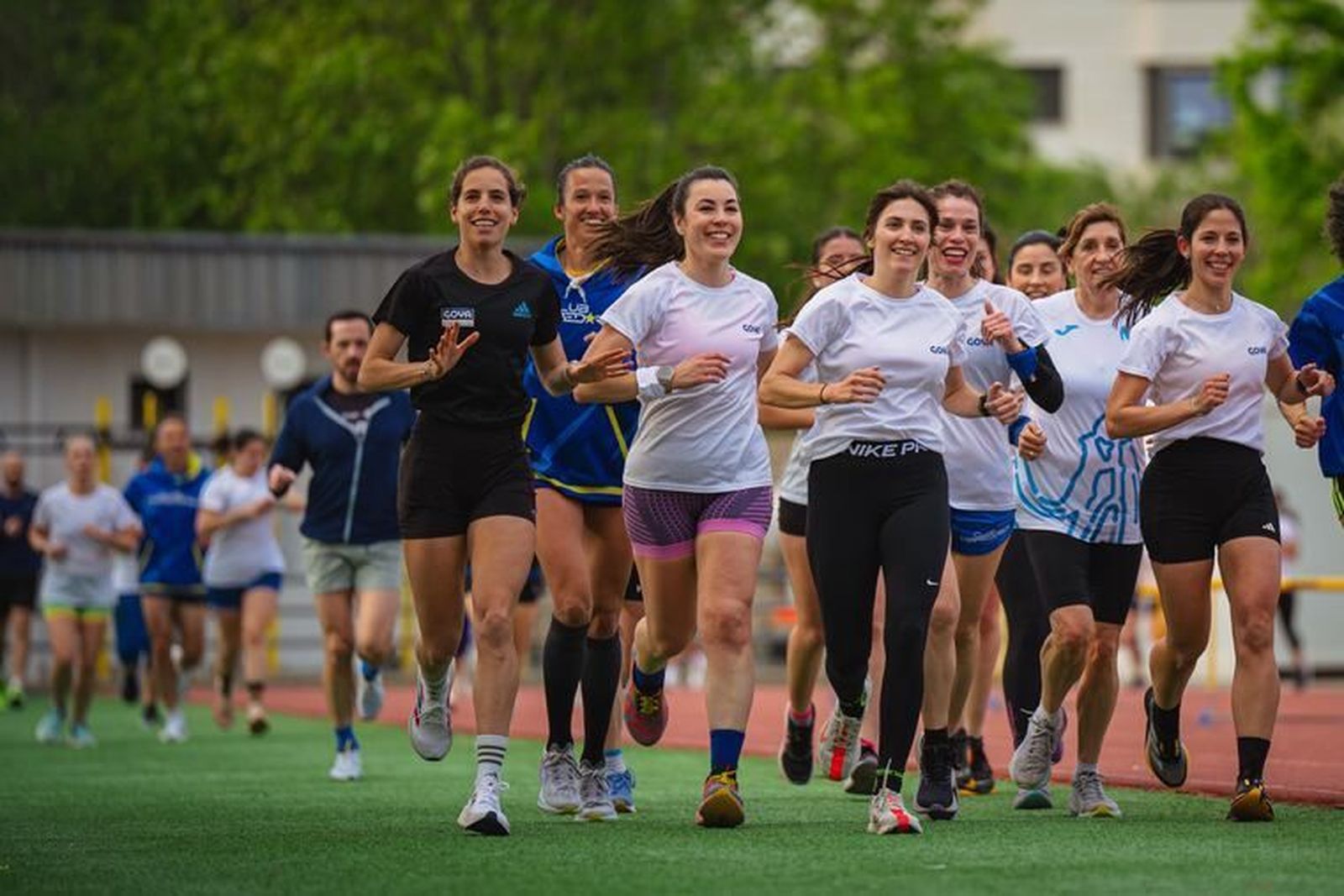 Marta Pérez, entrenadora por un día para la Carrera de la Mujer de Madrid