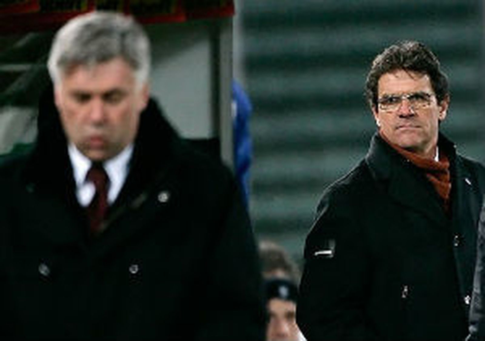 Capello y Ancelotti