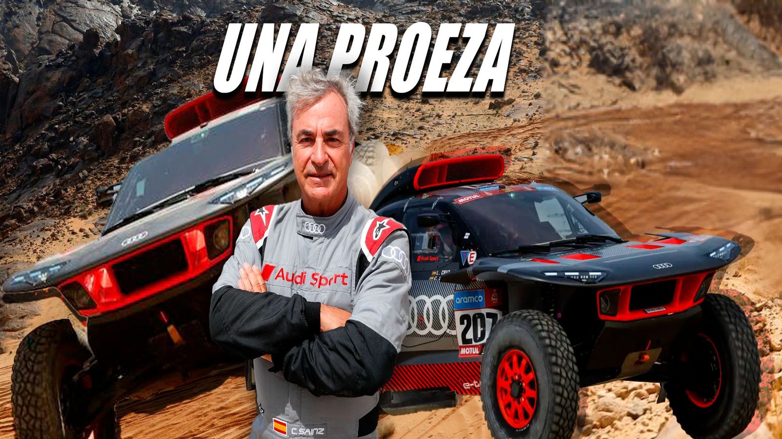 Carlos Sainz, próxima parada: Dakar 2024