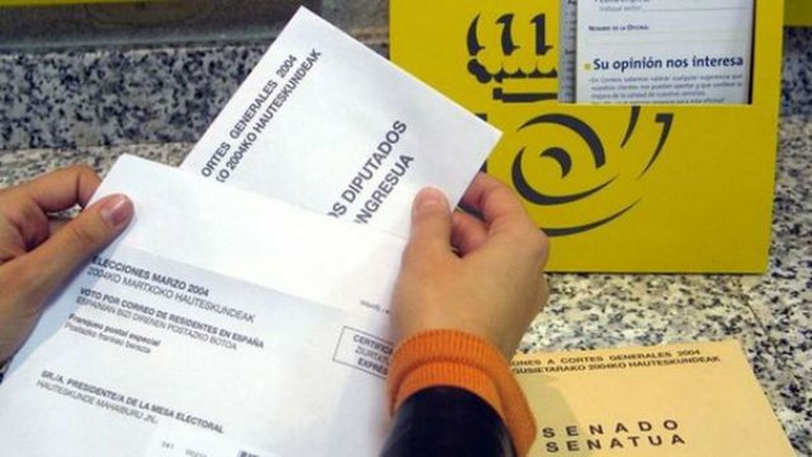 Último día para votar por correo hasta las dos de la tarde