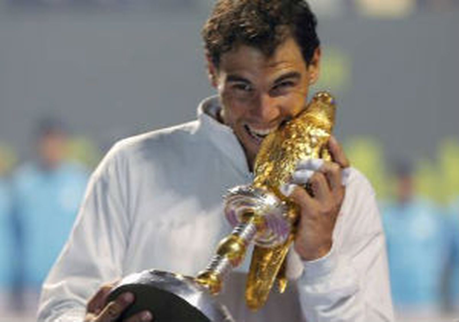 Rafa Nadal, campeón en Doha