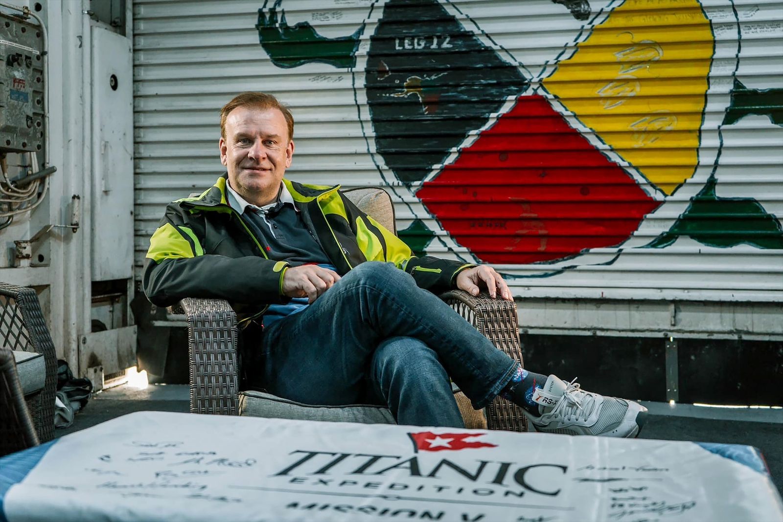 Explorador británico Hamish Harding,