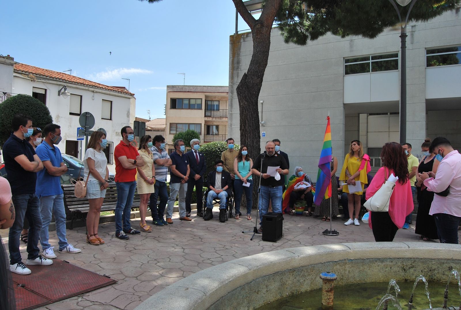 Lectura del manifiesto del Orgullo LGTBI 2020