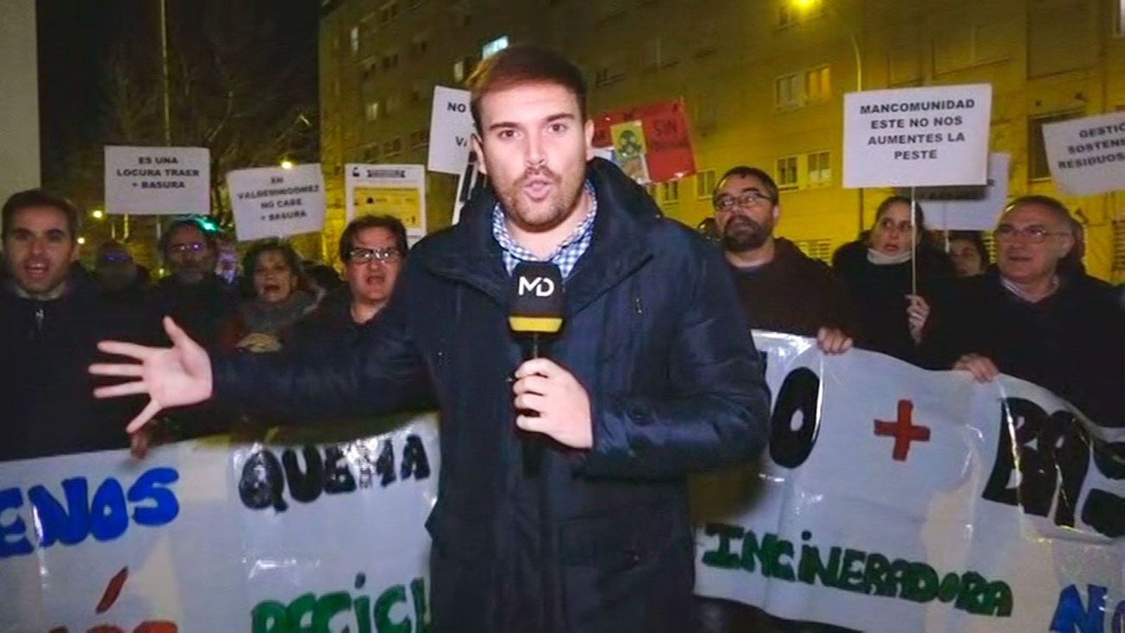 Vecinos de Vallecas rechazan el traslado de los residuos del Henares a Valdemingómez