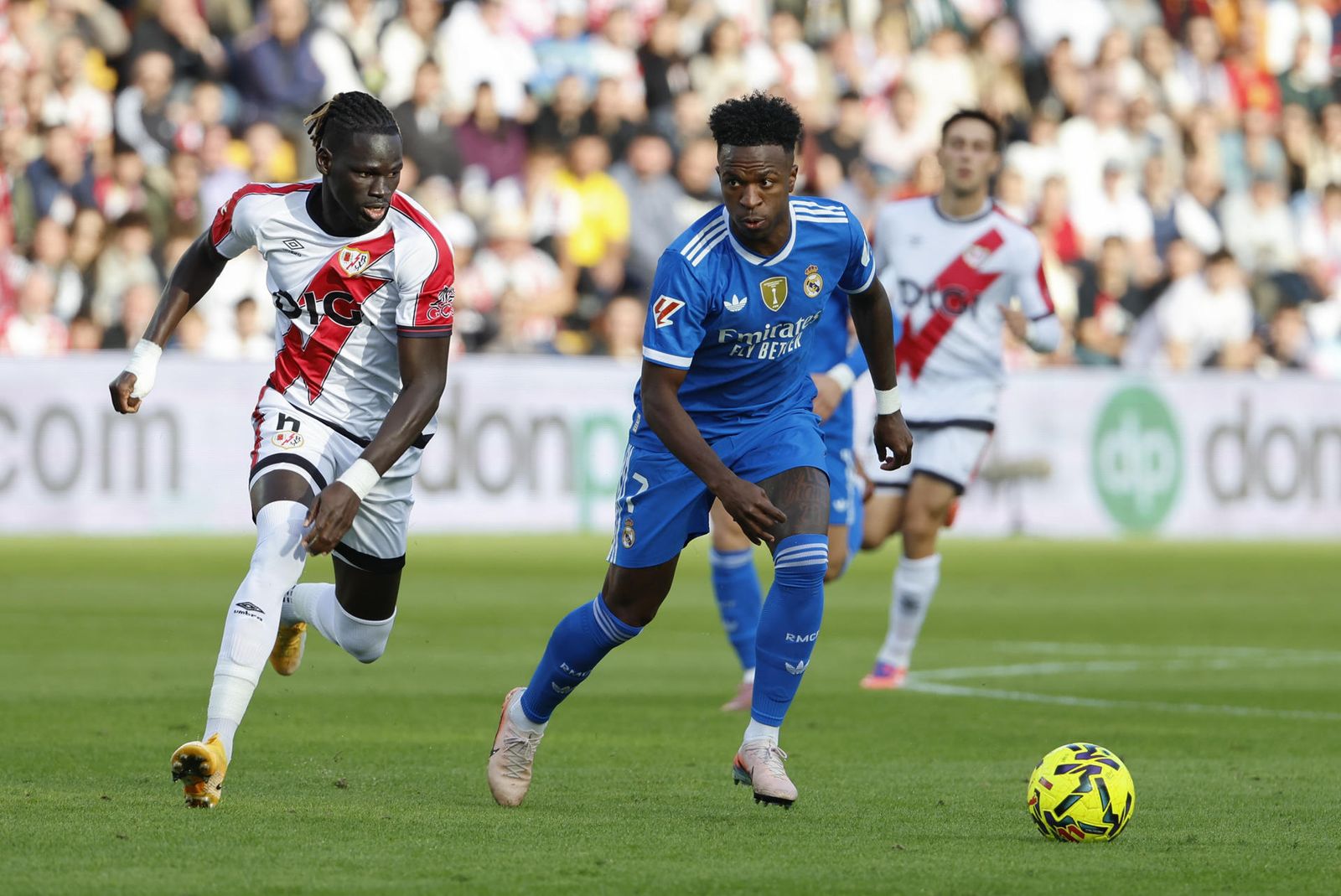 Vinicius ante el Rayo Vallecano