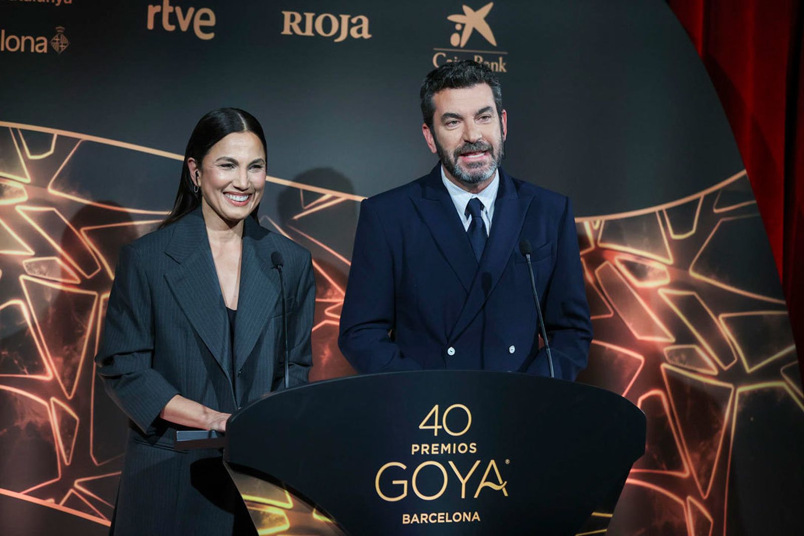 Toni Acosta y Arturo Valls
