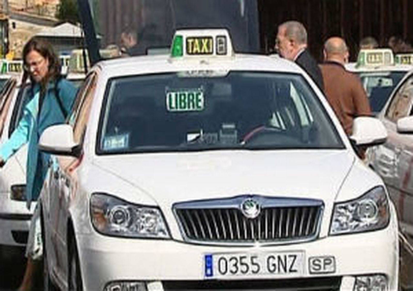 Taxis en la capital