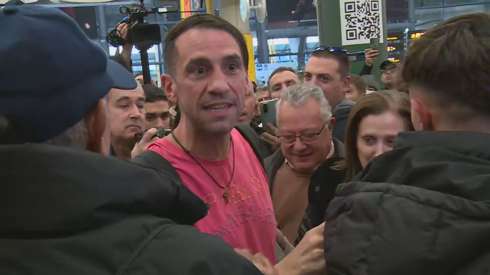 Santiago ya está en Madrid