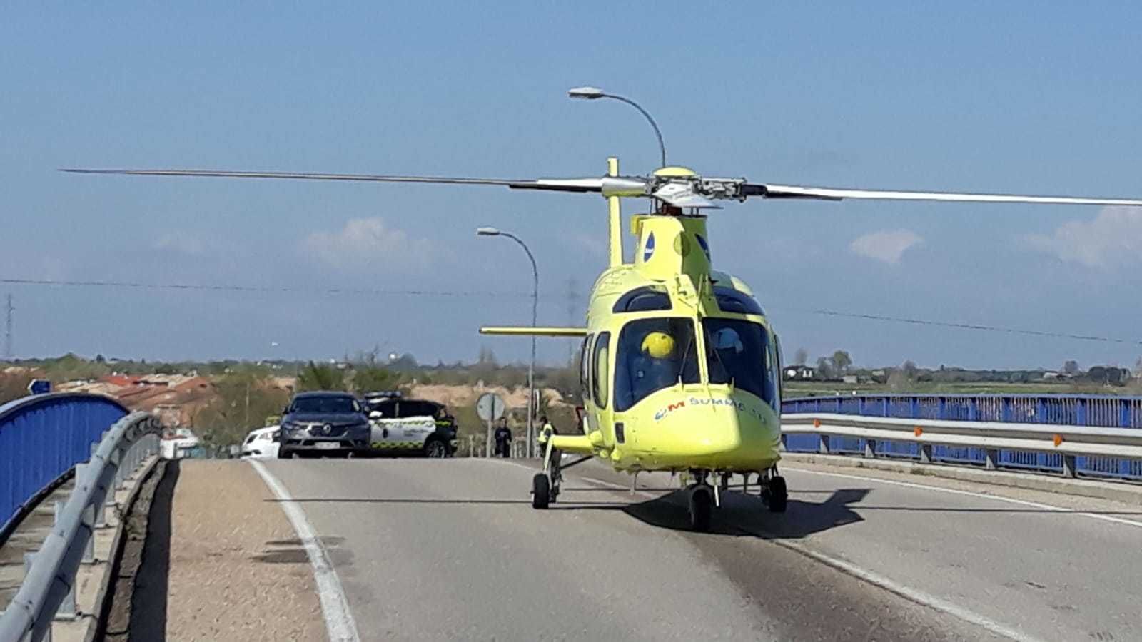 Helicóptero del 112