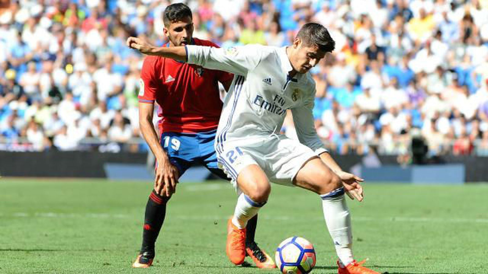 Morata ante Osasuna