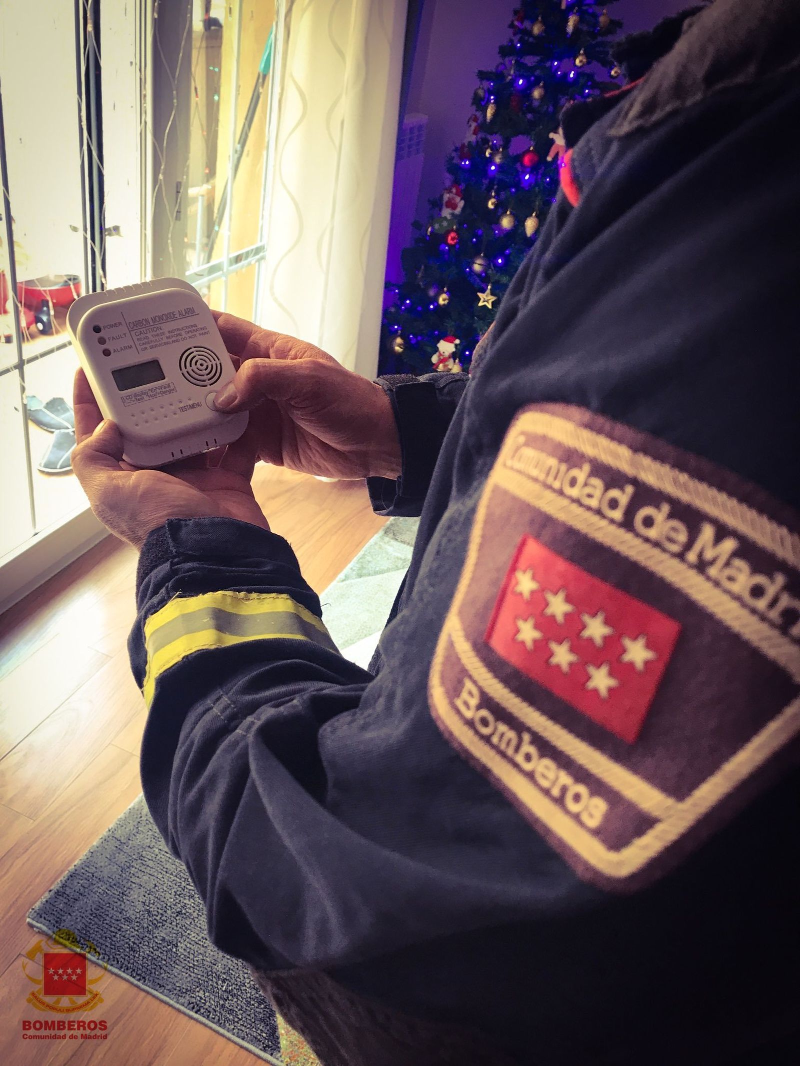 Bombero de la Comunidad de Madrid